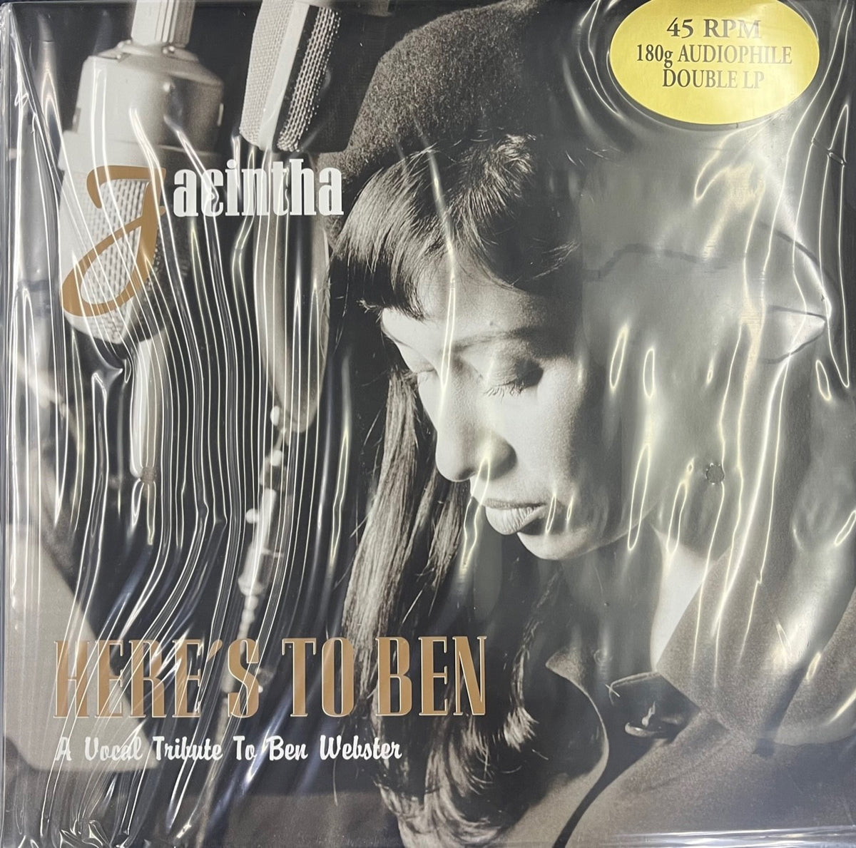 ゴールドCD未開封⁄ジャシンタ⁄JACINTHA⁄HERE'S 180g 2枚組 LP