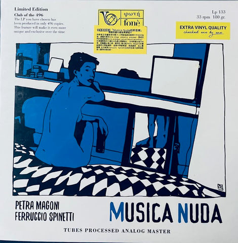 PETRA MAGONI & FERRUCCIO SPINETTE - MUSICA NUDA VERSO (Vinyl) Made In Germany