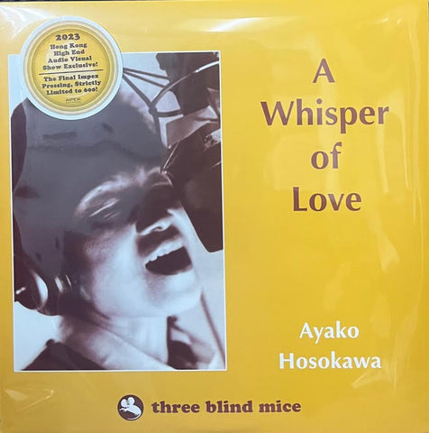 AYAKO HOSOKAWA - 細川綾子 A WHISPER OF LOVE (VINYL) MADE IN US