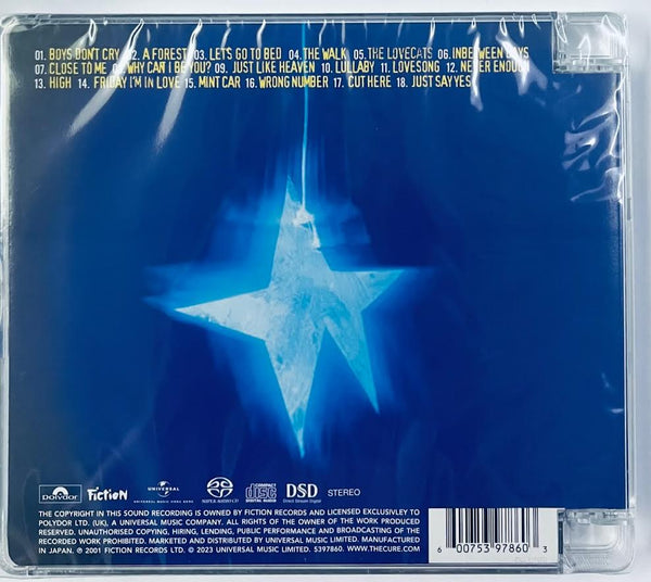 THE CURE - GREATEST HITS (SACD) MADE IN JAPAN