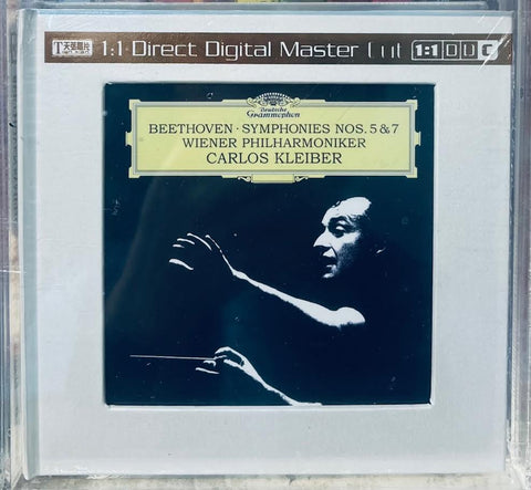 BEETHOVEN: SYMPHONIES NOS 5&7  1:1 DIRECT (CD)