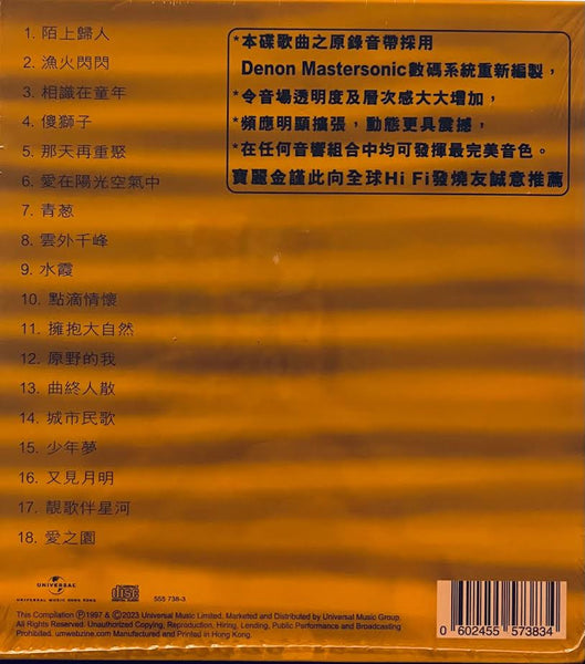 ALBERT AU - 區瑞強 寶麗金88極品音色系列 (CD)