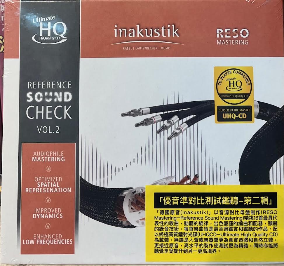 REFERENCE SOUND CHECK VOL 2 - VARIOUS ARTISTS (UHQCD) CD