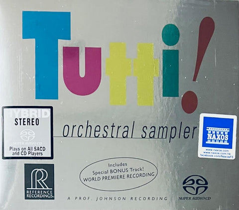 TUTTI ORCHESTRAL SAMPLER - VARIOUS (SACD) CD