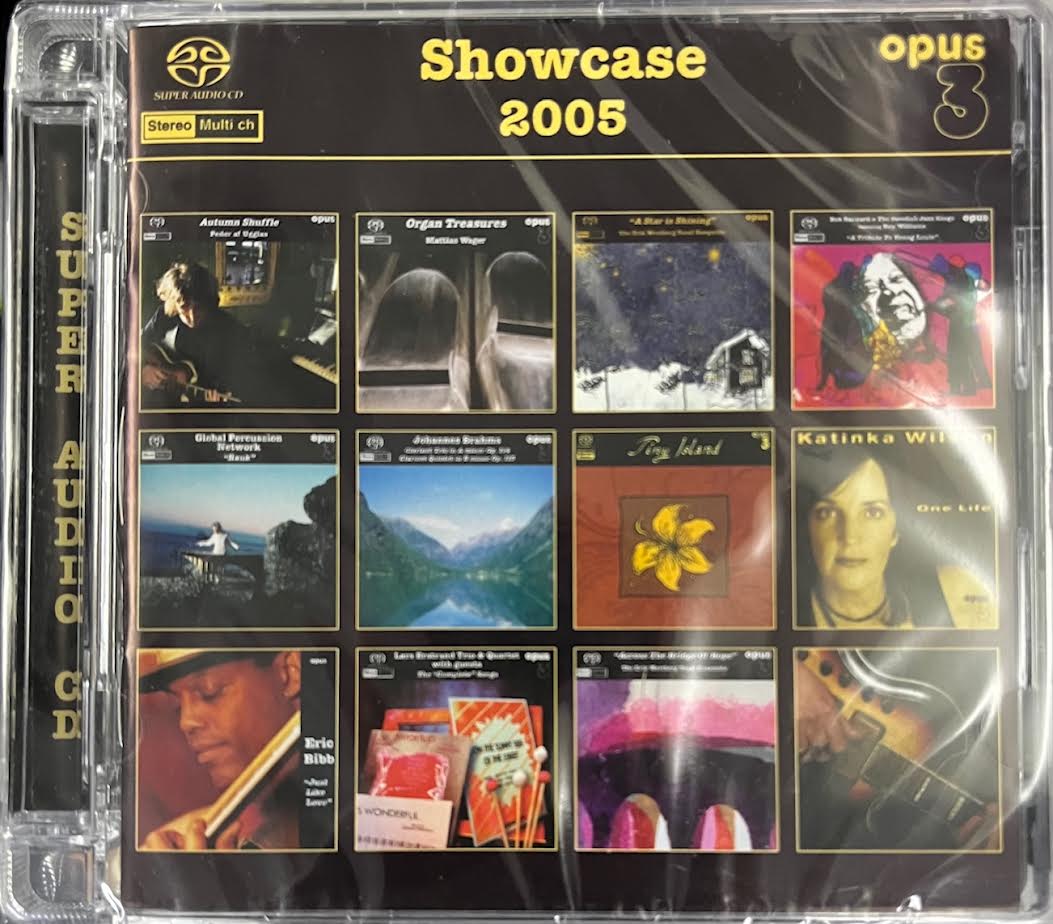 SHOWCASE OPUS 3 - VARIOUS ARTISTS (SACD) CD