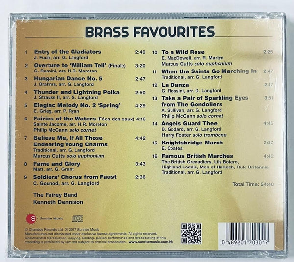 BRASS FAVOURITE - THE FAIREY BAND KENNETH DENNISON (CD)