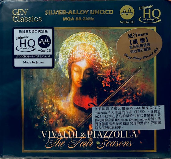 VIVALDI & PIAZZOLLA - THE FOUR SEASON ( 2 X MQA UHQCD) CD MADE IN JAPAN