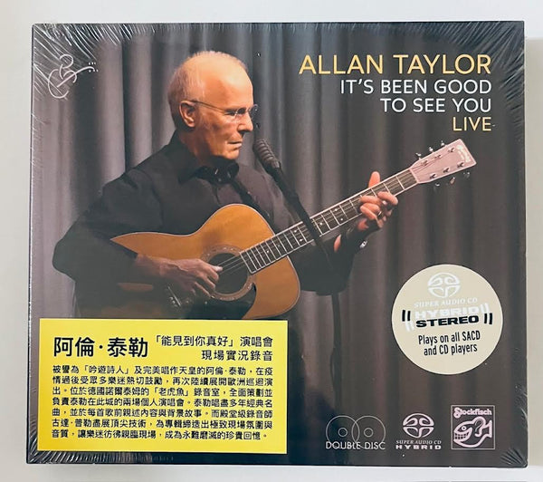 ALLAN TAYLOR - IT'S BEEN GOOD TO SEE YOU LIVE ( 2 XSACD) CD