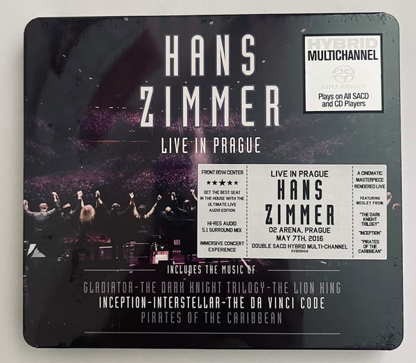 HANS ZIMMER - LIVE IN PRAGUE ( 2 X SACD) CD