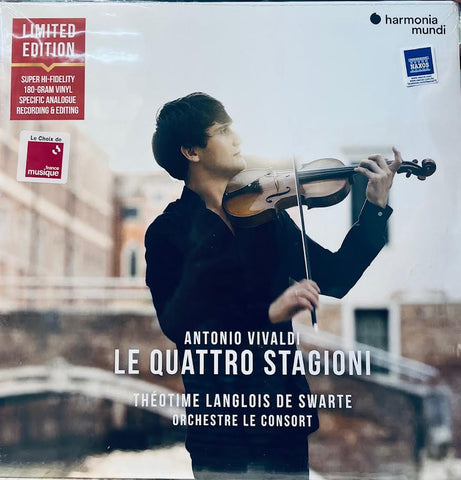 Théotime Langlois De Swarte & Orchestre Le Consort - Antonio Vivaldi: Le Quattro Stagioni VINYL