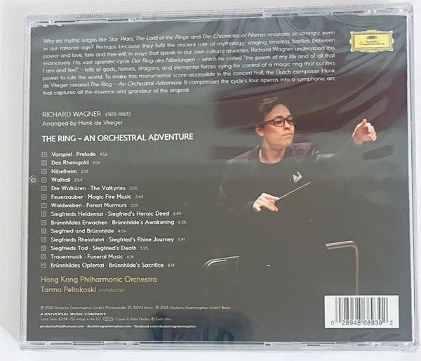 Wagner: The Ring - An Orchestral Adventure - Tarmo Peltokoski, Hong Kong Philharmonic Orchestra CD