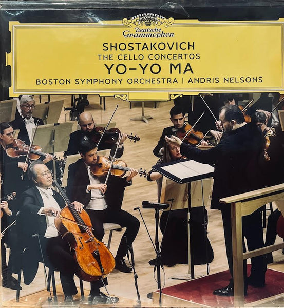 YO-YO MA & BOSTON SYMPHONY ORCHESTRA - SHOSTAKOVICH CELLO CONCERTOS (2 X VINYL) MADE IN EU
