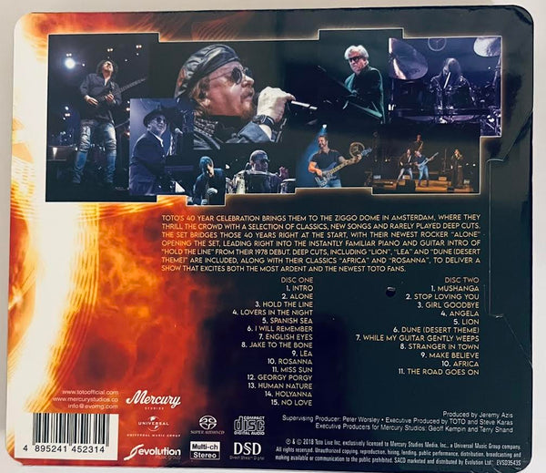 TOTO - 40 HOURS AROUND THE SUN ( 2 X SACD) CD