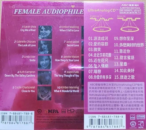 FEMALE AUDIOPHILE VOICES II - VARIOUS ARTISTS  (CD)