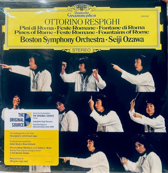 SEIJI OZAWA - 小澤征爾 BOSTON SYMPHONY ORCHESTRA PINI DI ROMA/PINES OF ROME ( 2 X VINYL)  LP