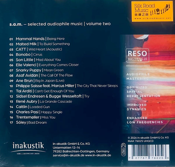 S.A.M SELECTED AUDIOPHILE MUSIC VOL 2 - VARIOUS ARTISTS (UHQCD) CD