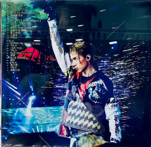 ANSON KONG - 江𤒹生THE GAME OF LIFE” IN MY SIGHT SOLO CONCERT 2024 Cover A(BLU-RAY) REGION FREE