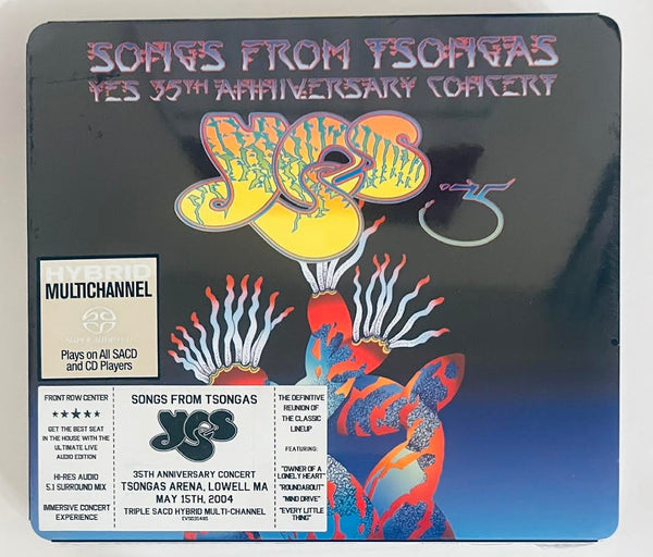 YES - SONGS FROM TSONGAS 35TH ANNIVERSARY CONCERT ( 3 X SACD) CD