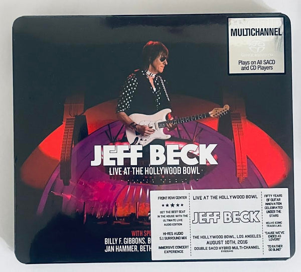 JEFF BECK - LIVE AT HOLLYWOOD BOWL 2016 ( 2 X SACD) CD