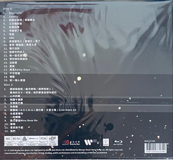 GRASSHOPPER - 草蜢 RE: GRASSHOPPER CONCERT 2022  (2 X BLU-RAY) REGION FREE