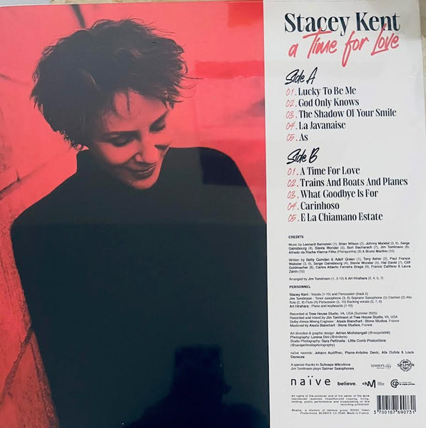 STACY KENT - AT TIME FOR LOVE 2026 (VINYL) LP
