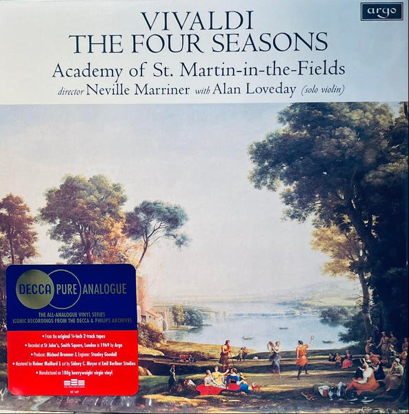 VIVALDI THE FOUR SEASONS - ACADEMY OF ST. MARTIN IN THE FIELDS (VINYL) LP MADE IN GERMANY