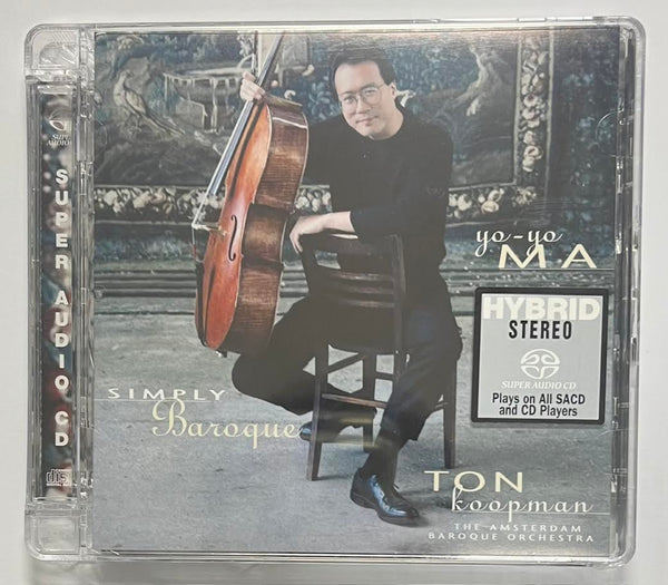 YO-YO MA - SIMPLY BAROQUE  (SACD) CD MADE IN EU