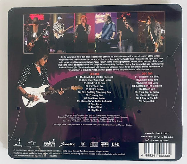 JEFF BECK - LIVE AT HOLLYWOOD BOWL 2016 ( 2 X SACD) CD