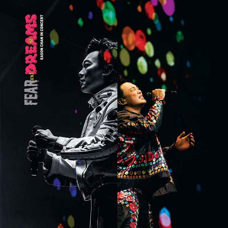 EASON CHAN - 陳奕迅 FEAR AND DREAMS LIVE WITH BOOKLET 2CD