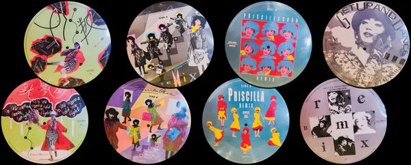 PRISCILLA CHAN - 陳慧嫻 FANTASY (4 X 10 45 RPM) PICTURE VINYL SET