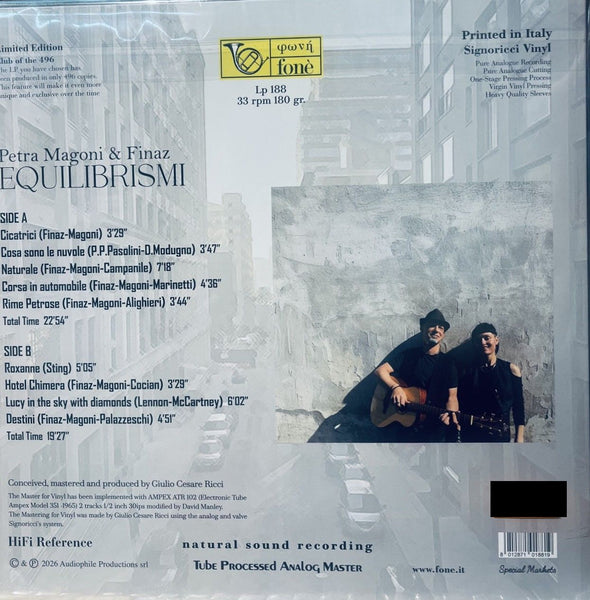 Petra Magoni & Finaz - Equilibrismi (VINYL) LP