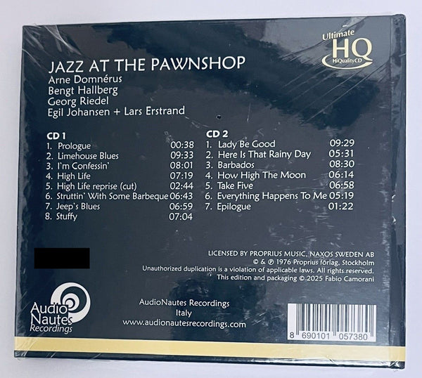 JAZZ AT THE PAWNSHOP VOL 1 ( 2 X UHQCD) CD MADE IN JAPAN