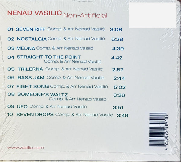Nenad Vasilić - Non Artificial  2026 CD