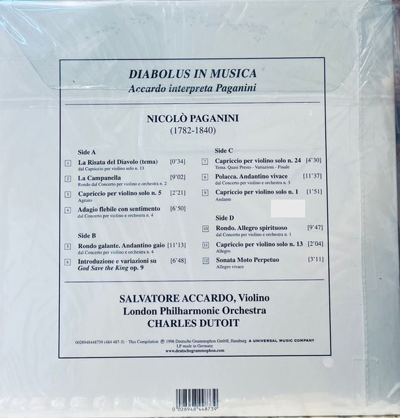 DIABOLUS IN MUSICA - SALVATORE ACCARDO (VINYL) MADE IN GERMANY
