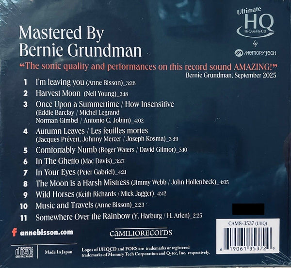 ANNE BISSON - GUILTY PLEASURES (UHQCD) CD MADE IN JAPAN