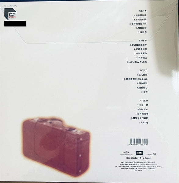 CASS PHANG - 彭羚  未完的小說 完全因你 ABBEY ROAD ( 2 X VINYL) LP MADE IN JAPAN