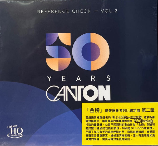 REFERENCE CHECK VOL 2 YEARS CANTON - VARIOUS ARTISTS (UHQCD) CD