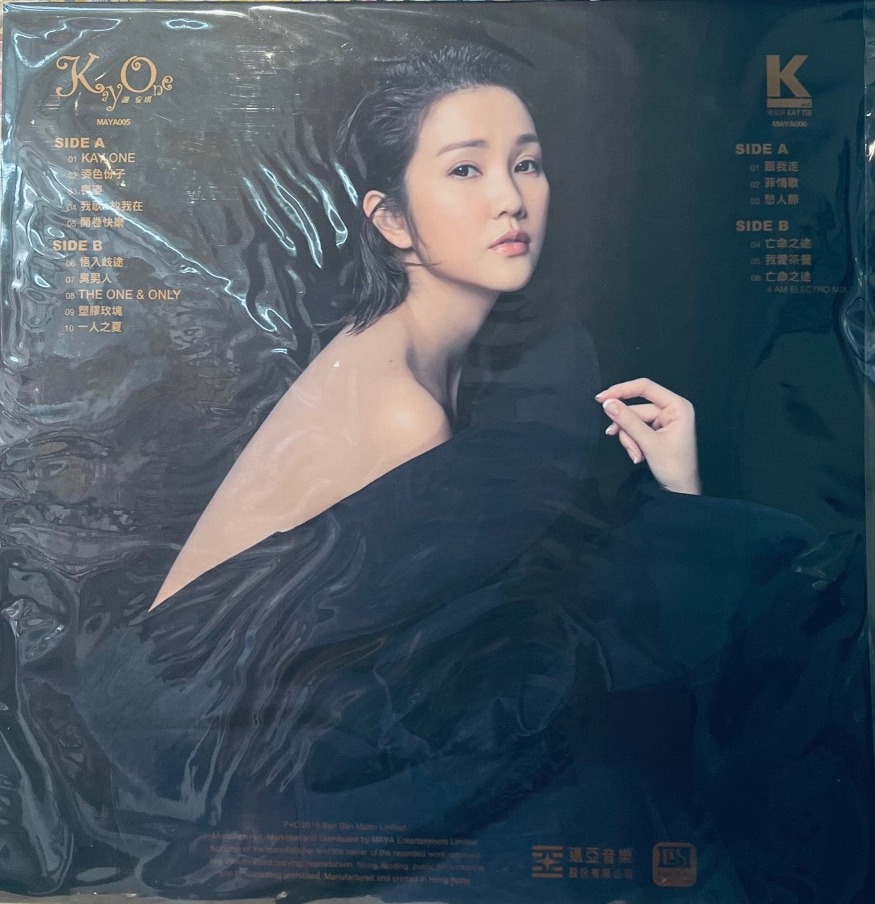 KAY TSE - 謝安琪KAY ONE + K SUS (2 X VINYL) – MUSICCDHK