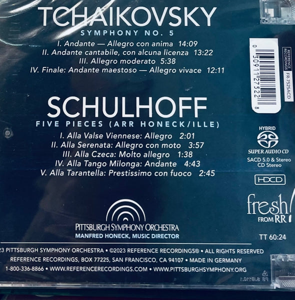 TCHAIKOVSKY, SCHULHOFF - SYMPHONY NO.5 & FIVE PIECES (SACD)