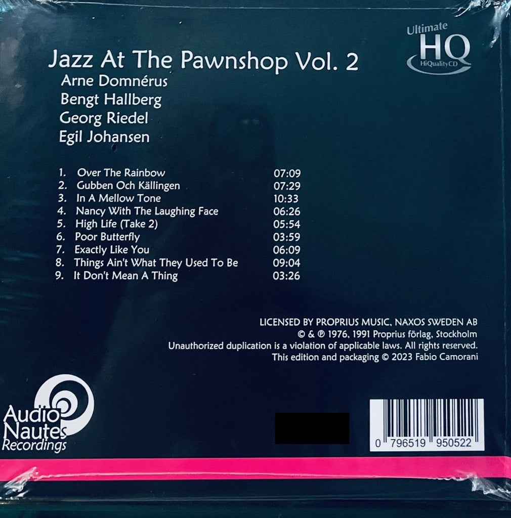 JAZZ AT THE PAWNSHOP 2 (UHQCD) CD MADE IN JAPAN – MUSICCDHK
