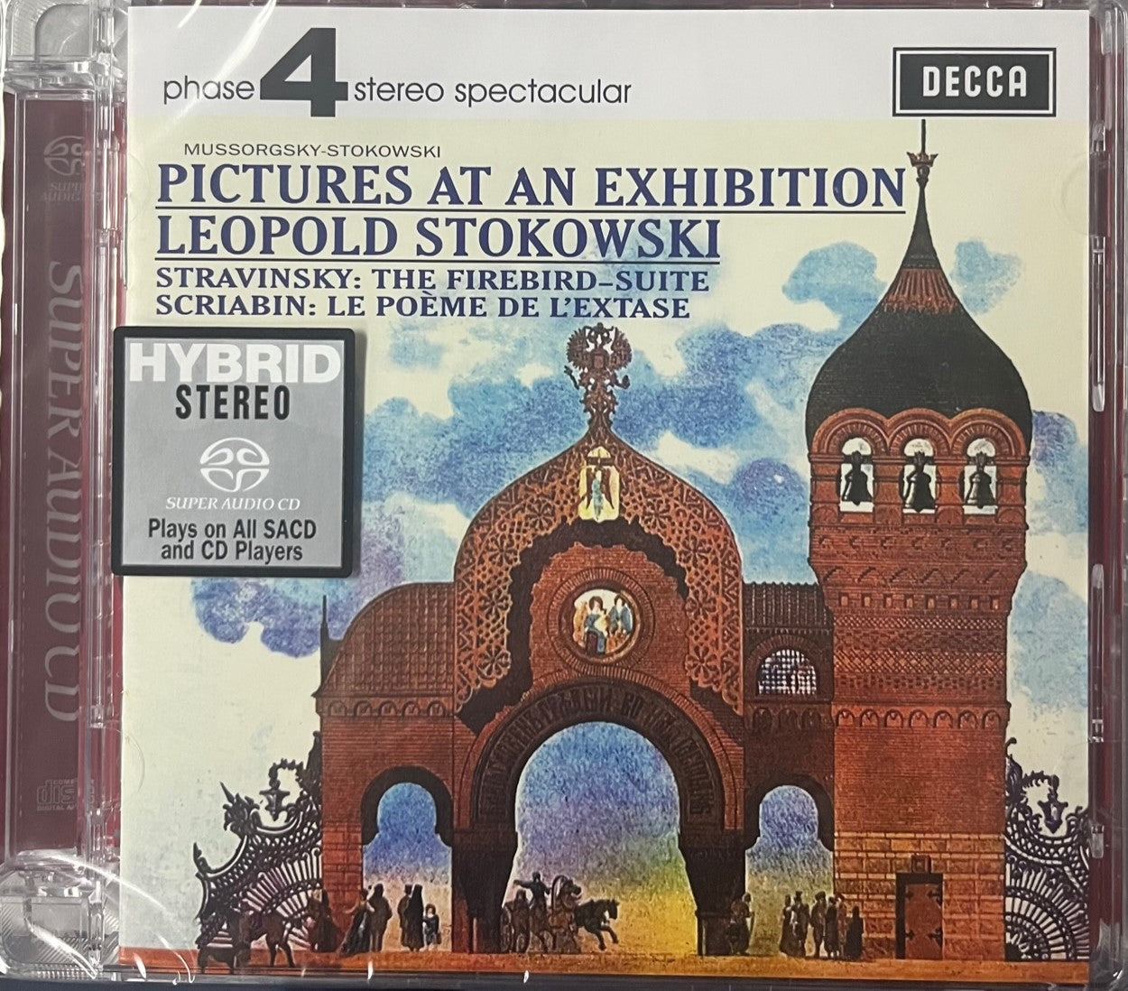 MUSSORGSKY, SCRIABIN, STRAVINSKY - PICTURES AT AN EXHIBITION (SACD) MADE JAPAN