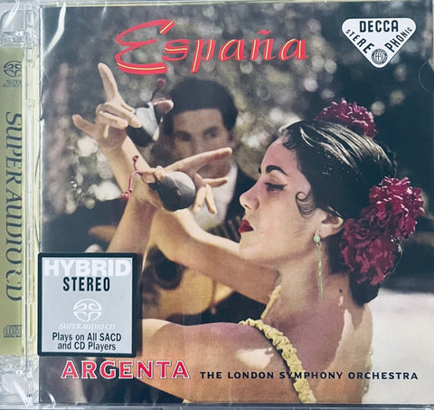 ARGENTA - LONDON SYMPHONY ORCHESTRA ESPANA (SACD) MADE IN JAPAN