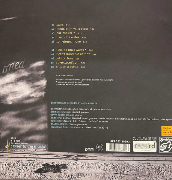 SARA K. - HELL OR HIGH WATER (VINYL) LP