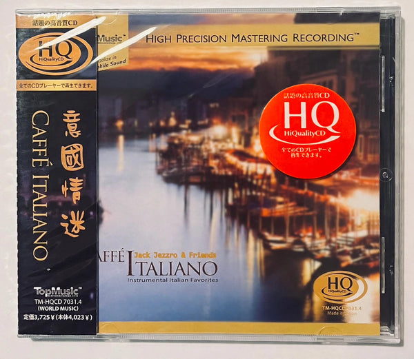 CAFFE ITALIANO  JACK JEZZRO & FRIENDS - INSTRUMENTAL ITALIAN FAVORITES (HQCD) CD