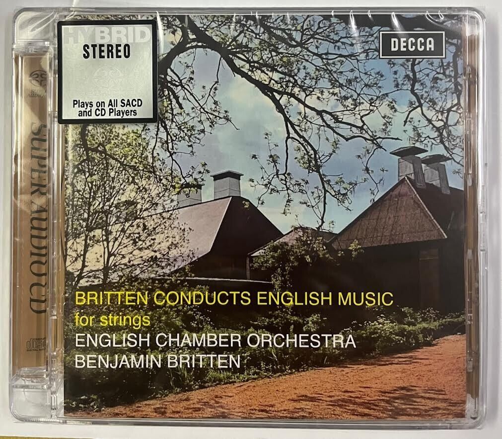 THE BRITTEN CONDUCTS ENGLISH MUISC FOR STRINGS (SACD) MADE IN JAPAN