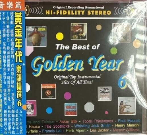 THE BEST OF GOLDEN YEAR 6 - VARIOUS ARTISTS (CD)