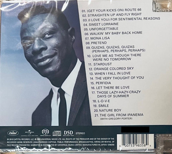 NAT KING COLE - ULTIMATE NAT KING COLE (SACD) MADE IN JAPAN