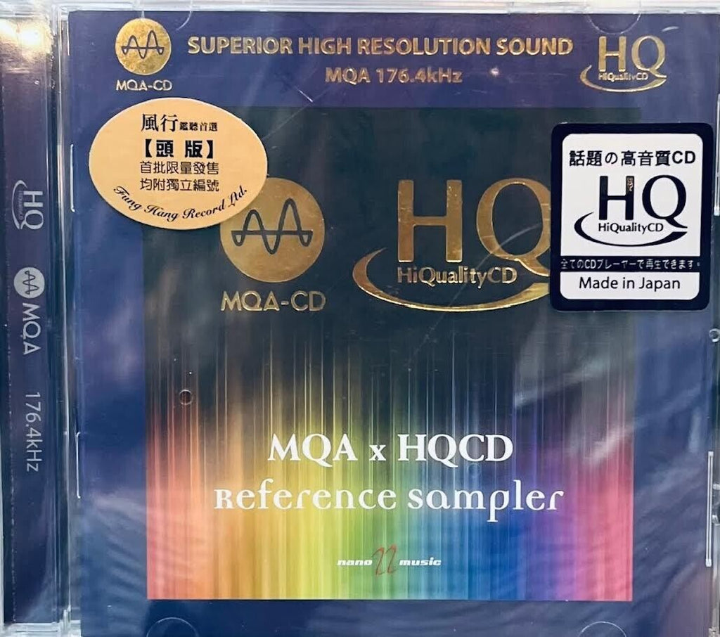 MQA X HQCD REFERENCE SAMPLER - VARIOUS ARTISTS (HQCD) CD MADE IN JAPAN ...