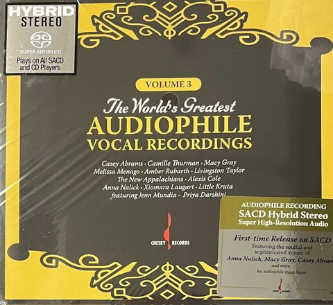 The World's Greatest Audiophile Vocal Recordings Vol. 3 - VARIOUS ARTISTS (SACD)