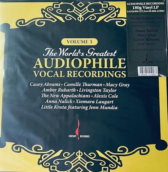 The World's Greatest Audiophile Vocal Recordings Vol. 3 - VARIOUS ARTISTS (VINYL)